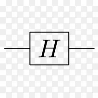 量子逻辑门Hadamard矩阵Hadamard变换量子力学电路