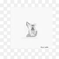 狗银品牌素描-狗