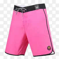 百慕达短裤粉红色m板短