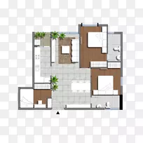 住宅公寓花园共管公寓楼-房屋