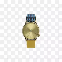 手表表带komono品牌模拟手表