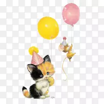 猫小猫剪贴画-猫