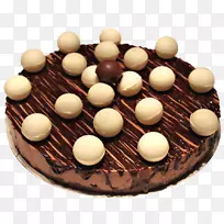 松露巧克力蛋糕海绵蛋糕奶油绉蛋糕