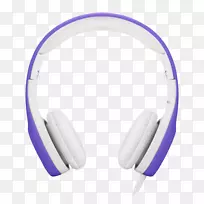 耳机紫丁器连接+立体声听觉-儿童顶部视图