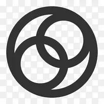 徽标白色字体-图形