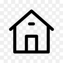 电脑图标-房屋建筑-房屋