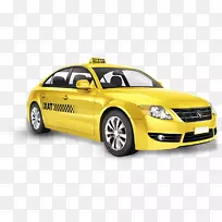 出租车出租机场巴士黄色出租车-出租车
