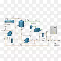 变压器油净化流程图电网油流