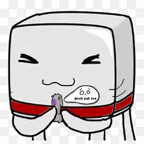 画我的经验之谈-不要吃东西