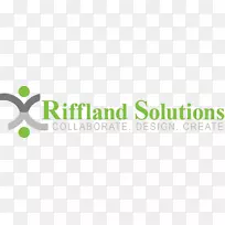 Riffland解决方案品牌明尼阿波利斯标志-快点横幅