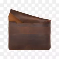 手提包棕色皮革焦糖色钱包