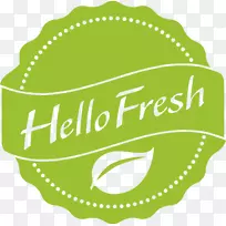 HelloFresh餐包徽标送餐服务业务-业务