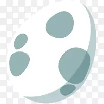 桌面壁纸绿松石剪贴画设计
