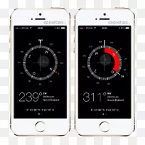 智能手机罗盘校准iOS 6-智能手机