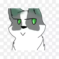 胡须猫鼻子夹艺术猫