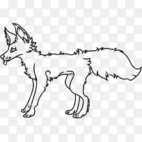 红狐线艺术狗猫狗