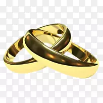 结婚戒指，珠宝，订婚戒指，剪贴画.结婚戒指
