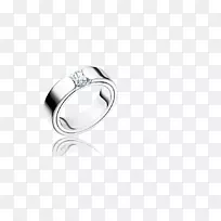 银结婚戒指身饰.美发主题