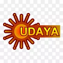 Udaya电视太阳电视网络电视频道Udaya新闻电视节目标志