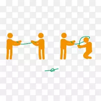 跳绳游戏组织标志-ONU