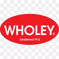 Wholey‘s Robert整体性&co Inc.鱼海鲜阿什利·布林顿-w标志