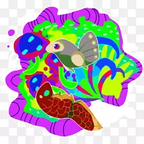 鱼类视觉艺术海洋生物剪辑艺术-鱼类