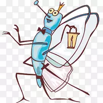 昆虫蚊子小苍蝇如此活泼地剪辑艺术-昆虫