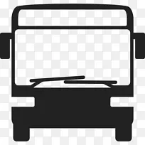 校车电脑图标汽车运输-巴士