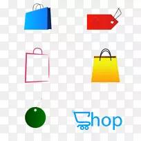 标志符号购物-购物商店