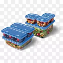 盒式食品储存容器Ziploc塑料盒