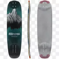 滑板龙板自由式纤维增强塑料滑板