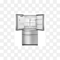 家用电器mfx2676fr冰箱架-不锈钢门