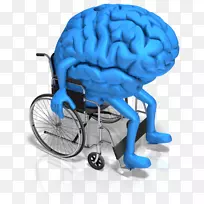 精神控制轮椅人脑人头轮椅