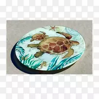 海龟陶瓷绿松石-海龟