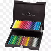 彩色铅笔-蜂窝木箱-铅笔盒