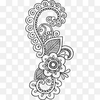 花卉曼陀罗绘画装饰艺术-印度教曼陀罗