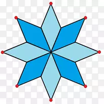 八角形星形角