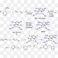 六硝基六氮杂异伍兹烷硝基化合物硝胺苄基的合成