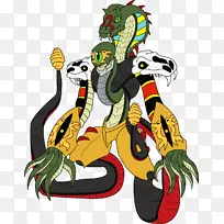艺术艺术家的艺术作品-蛇头