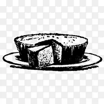 纸杯蛋糕和松饼夹艺术蛋糕