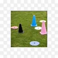 草坪塑料锥谷歌玩手感标志