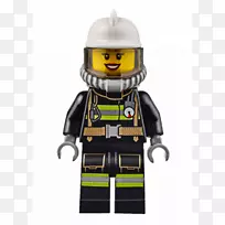 乐高市消防车消防队员玩具-消防队员