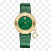手表范克莱夫和Arpels魅力手镯珠宝钻石-手表