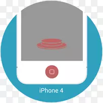 iphone 4 iphone 6 iphone 5s iphone 5c触摸屏id-麦克风