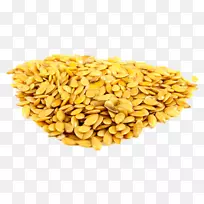 发芽小麦有机食品素食菜亚麻籽亚麻油