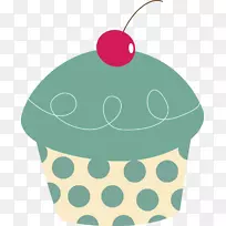 蛋糕糖霜和糖霜生日蛋糕剪贴画-蛋糕