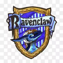 徽标徽章Ravenclaw house字体-霍格沃茨徽标