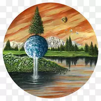 地球绘画-地球