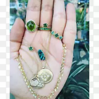 绿宝石戒指彩色金饰.绿宝石