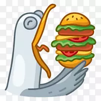 儿童谜题：卡通动物VK电报贴纸剪贴画